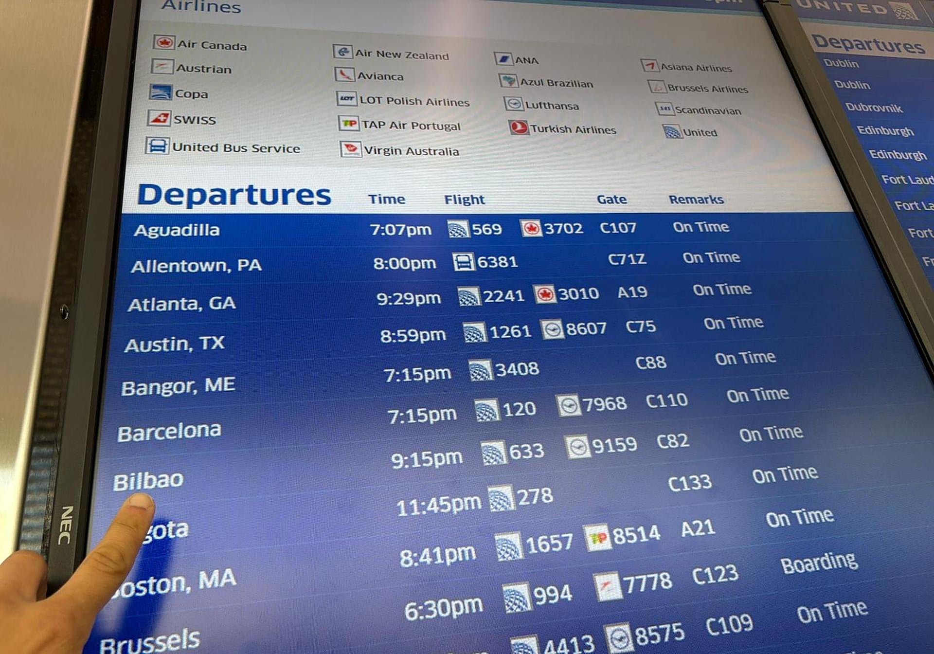 primer vuelo bilbao nueva york